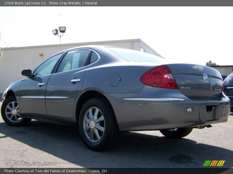 Stone Gray Metallic / Neutral 2009 Buick LaCrosse CX