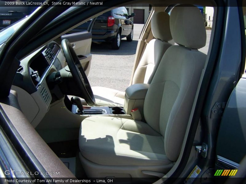 Stone Gray Metallic / Neutral 2009 Buick LaCrosse CX