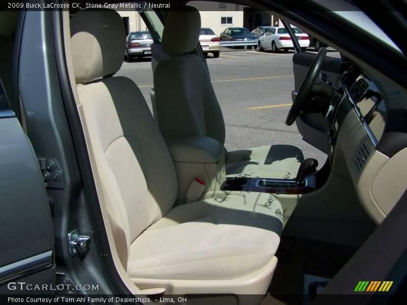 Stone Gray Metallic / Neutral 2009 Buick LaCrosse CX