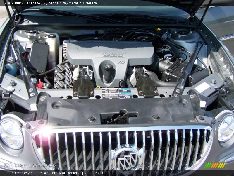 Stone Gray Metallic / Neutral 2009 Buick LaCrosse CX