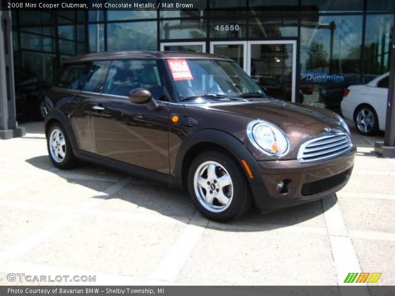 Hot Chocolate Metallic / Malt Brown 2008 Mini Cooper Clubman
