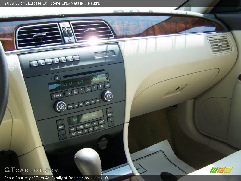 Stone Gray Metallic / Neutral 2009 Buick LaCrosse CX