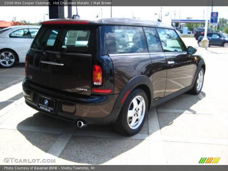 Hot Chocolate Metallic / Malt Brown 2008 Mini Cooper Clubman