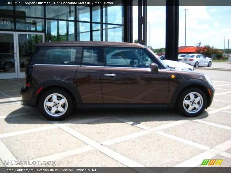 Hot Chocolate Metallic / Malt Brown 2008 Mini Cooper Clubman