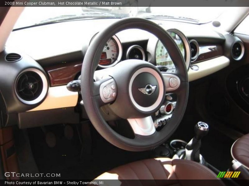 Hot Chocolate Metallic / Malt Brown 2008 Mini Cooper Clubman