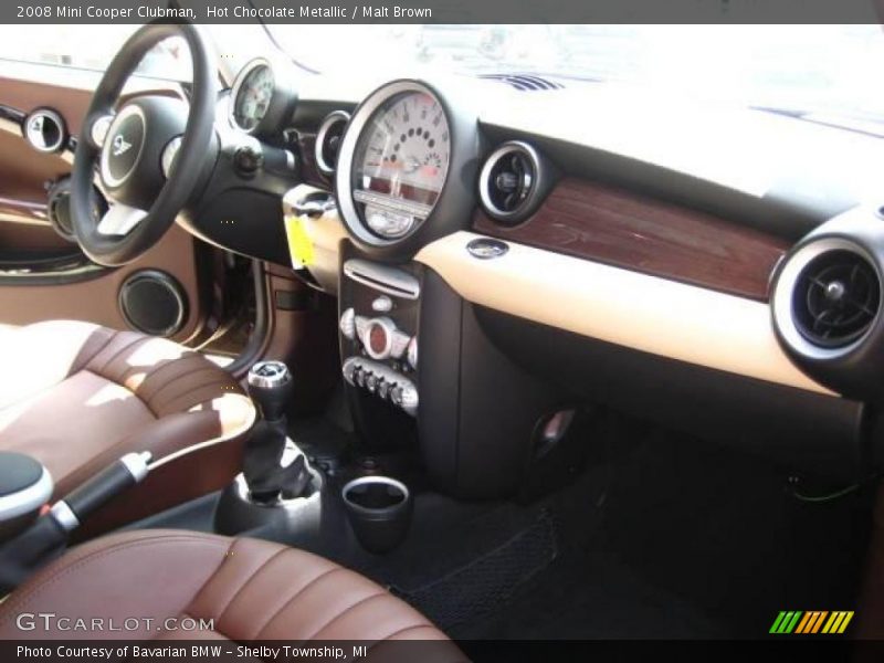 Hot Chocolate Metallic / Malt Brown 2008 Mini Cooper Clubman