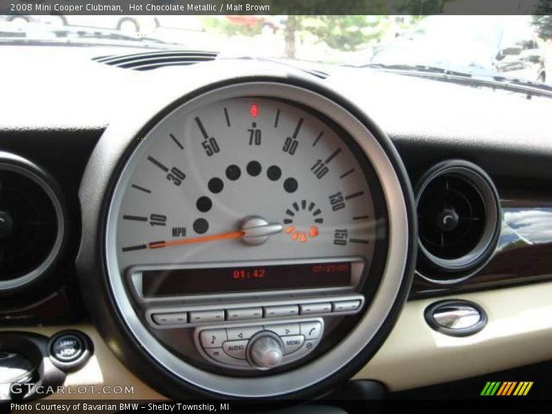 Hot Chocolate Metallic / Malt Brown 2008 Mini Cooper Clubman