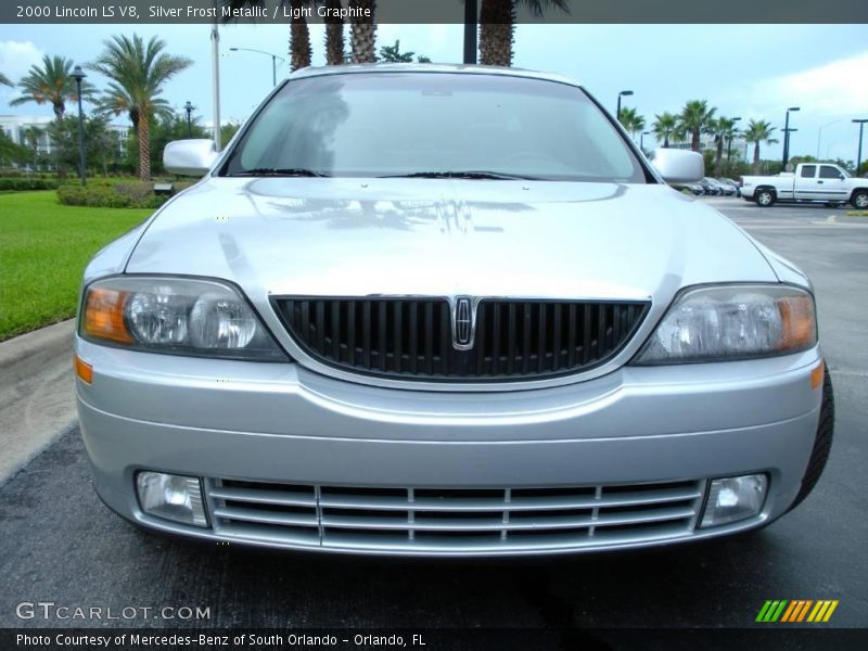 Silver Frost Metallic / Light Graphite 2000 Lincoln LS V8