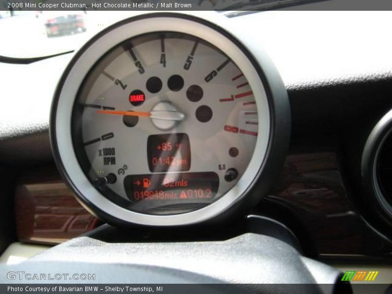 Hot Chocolate Metallic / Malt Brown 2008 Mini Cooper Clubman
