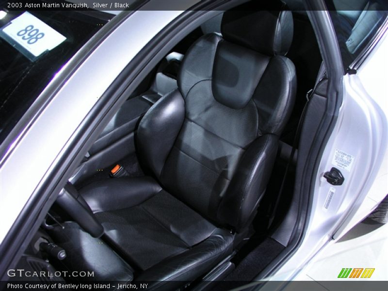 Silver / Black 2003 Aston Martin Vanquish