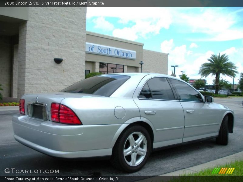 Silver Frost Metallic / Light Graphite 2000 Lincoln LS V8