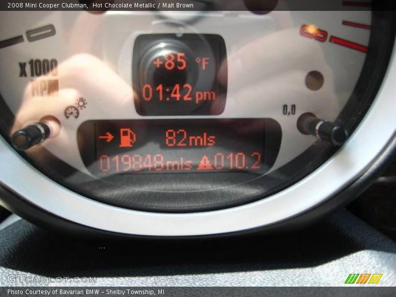 Hot Chocolate Metallic / Malt Brown 2008 Mini Cooper Clubman