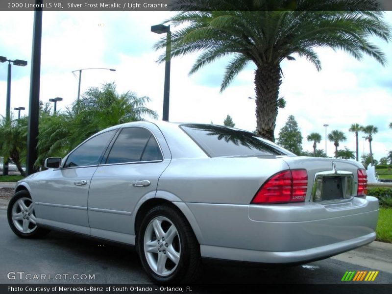 Silver Frost Metallic / Light Graphite 2000 Lincoln LS V8