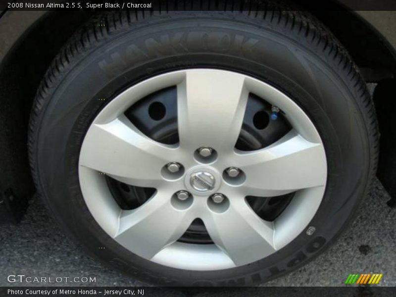 Super Black / Charcoal 2008 Nissan Altima 2.5 S