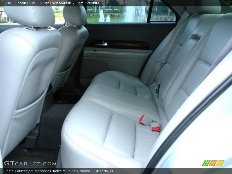 Silver Frost Metallic / Light Graphite 2000 Lincoln LS V8