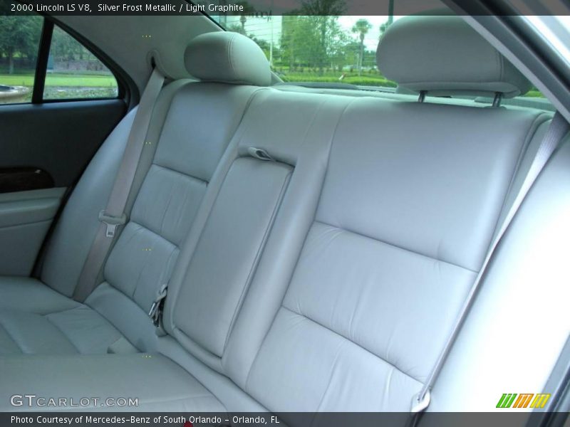 Silver Frost Metallic / Light Graphite 2000 Lincoln LS V8