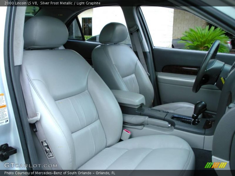 Silver Frost Metallic / Light Graphite 2000 Lincoln LS V8