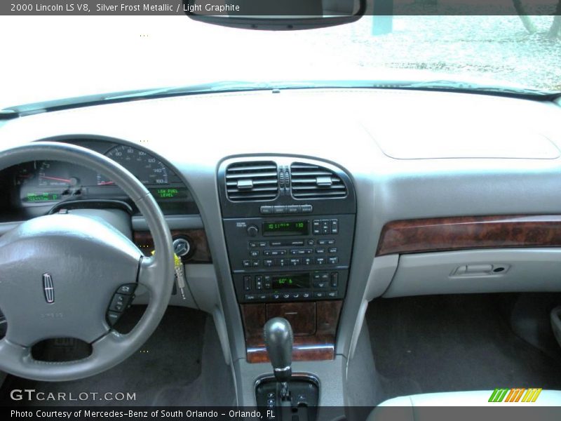 Silver Frost Metallic / Light Graphite 2000 Lincoln LS V8
