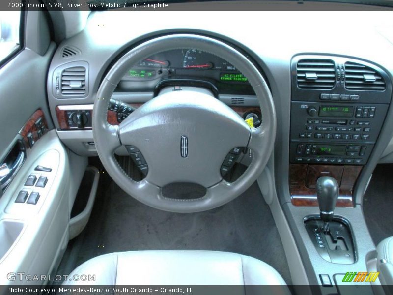 Silver Frost Metallic / Light Graphite 2000 Lincoln LS V8