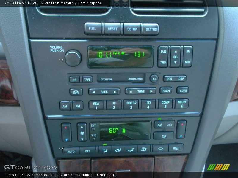 Silver Frost Metallic / Light Graphite 2000 Lincoln LS V8