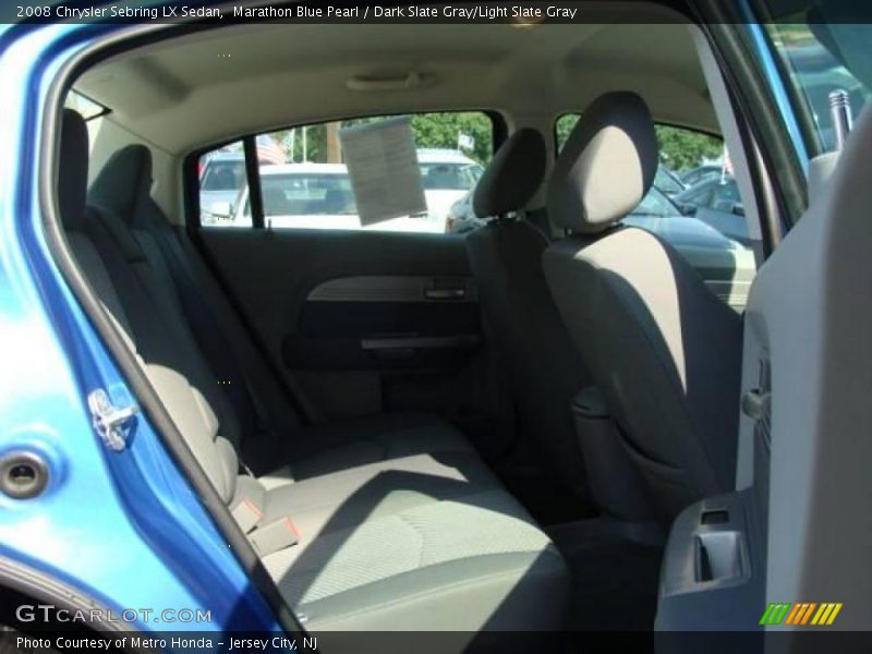 Marathon Blue Pearl / Dark Slate Gray/Light Slate Gray 2008 Chrysler Sebring LX Sedan