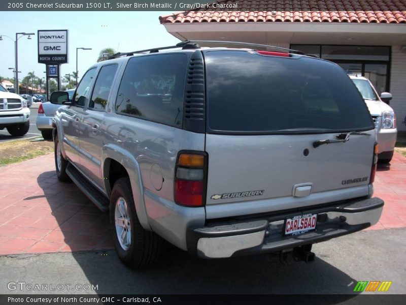 Silver Birch Metallic / Gray/Dark Charcoal 2005 Chevrolet Suburban 1500 LT