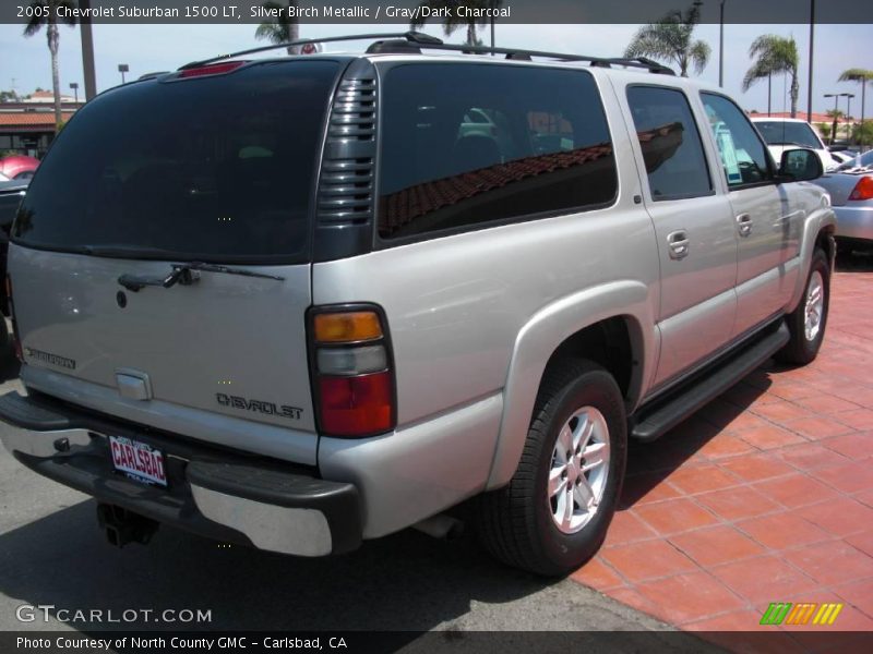 Silver Birch Metallic / Gray/Dark Charcoal 2005 Chevrolet Suburban 1500 LT