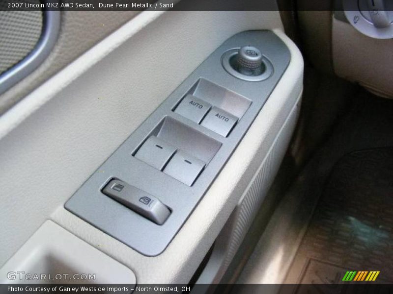 Dune Pearl Metallic / Sand 2007 Lincoln MKZ AWD Sedan