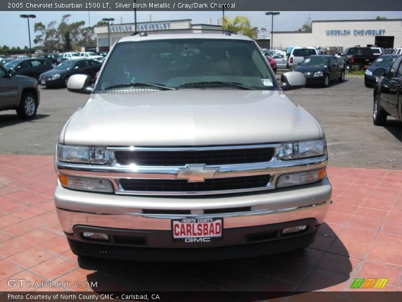 Silver Birch Metallic / Gray/Dark Charcoal 2005 Chevrolet Suburban 1500 LT