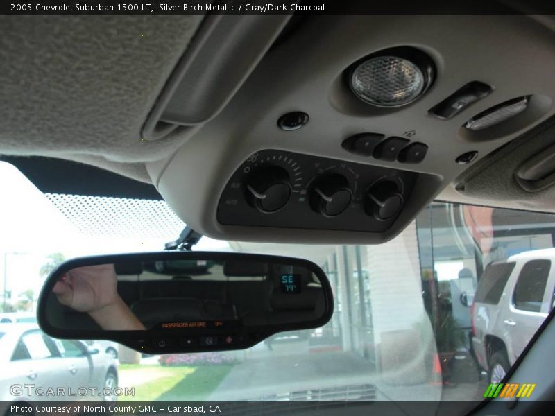 Silver Birch Metallic / Gray/Dark Charcoal 2005 Chevrolet Suburban 1500 LT