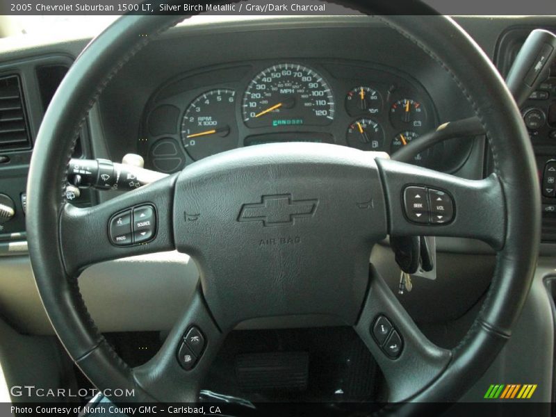 Silver Birch Metallic / Gray/Dark Charcoal 2005 Chevrolet Suburban 1500 LT