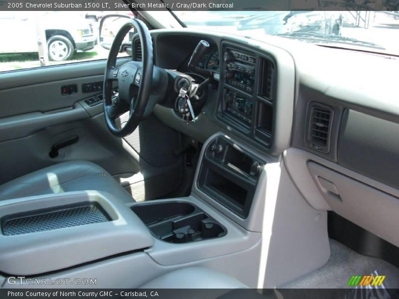 Silver Birch Metallic / Gray/Dark Charcoal 2005 Chevrolet Suburban 1500 LT