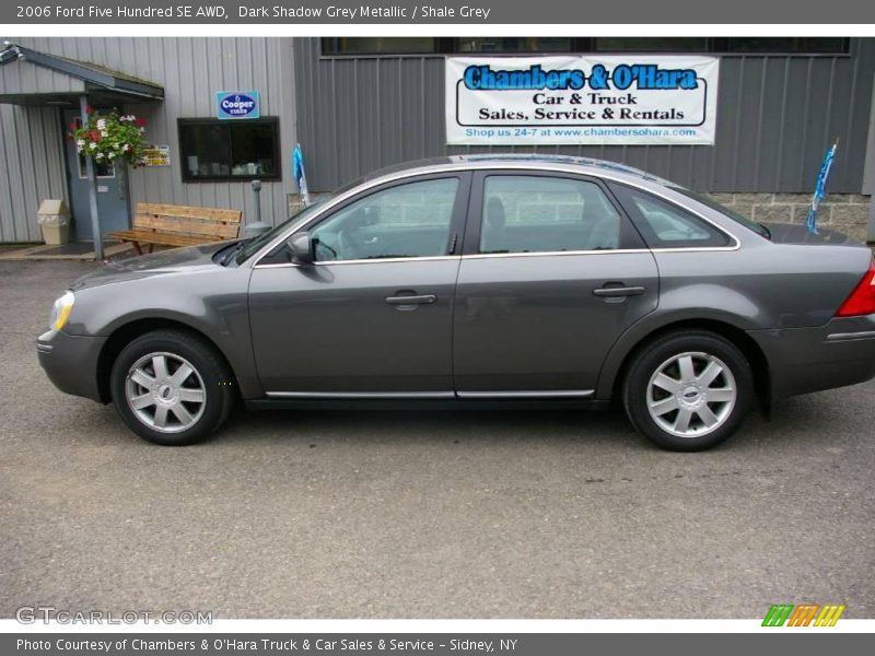 Dark Shadow Grey Metallic / Shale Grey 2006 Ford Five Hundred SE AWD