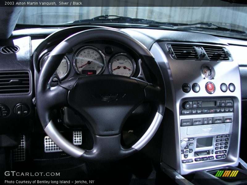 Silver / Black 2003 Aston Martin Vanquish