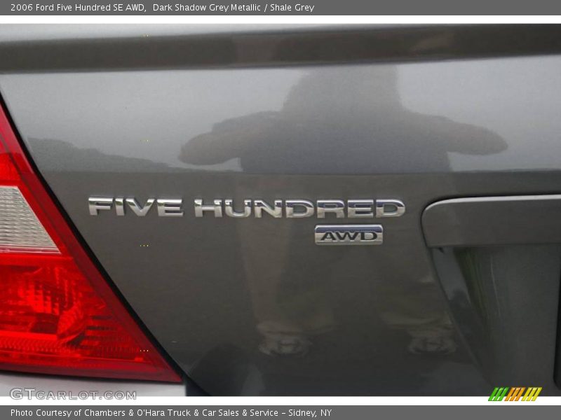 Dark Shadow Grey Metallic / Shale Grey 2006 Ford Five Hundred SE AWD