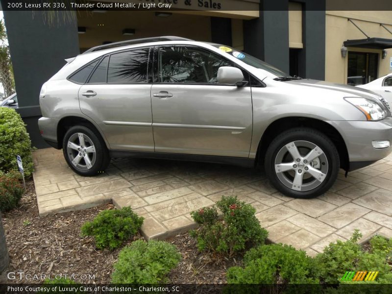 Thunder Cloud Metallic / Light Gray 2005 Lexus RX 330