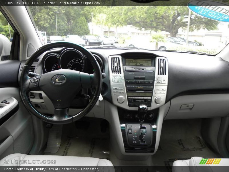 Thunder Cloud Metallic / Light Gray 2005 Lexus RX 330