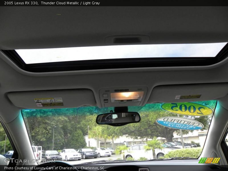 Thunder Cloud Metallic / Light Gray 2005 Lexus RX 330