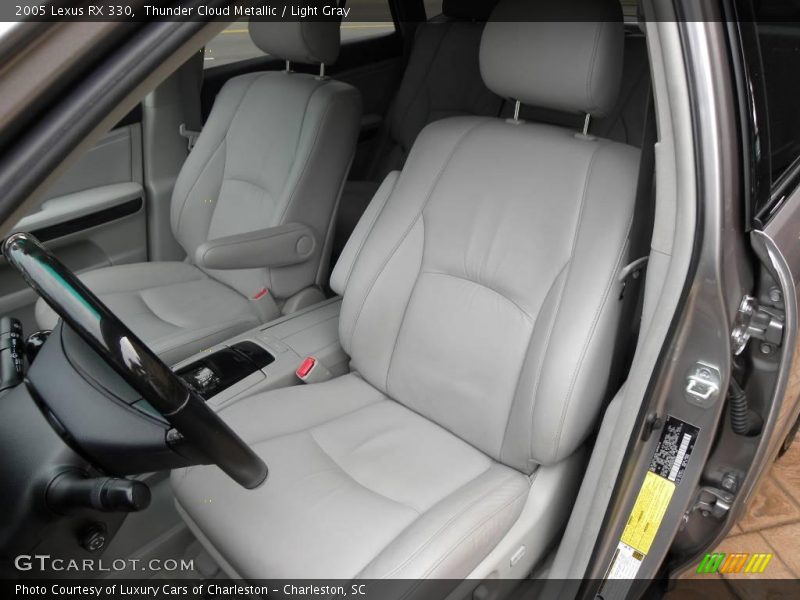 Thunder Cloud Metallic / Light Gray 2005 Lexus RX 330