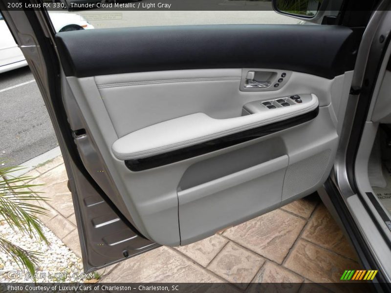 Thunder Cloud Metallic / Light Gray 2005 Lexus RX 330