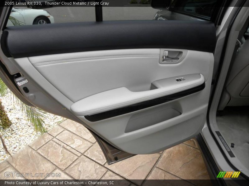 Thunder Cloud Metallic / Light Gray 2005 Lexus RX 330