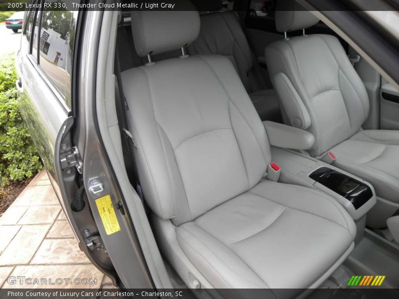 Thunder Cloud Metallic / Light Gray 2005 Lexus RX 330