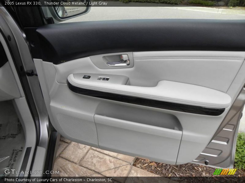 Thunder Cloud Metallic / Light Gray 2005 Lexus RX 330