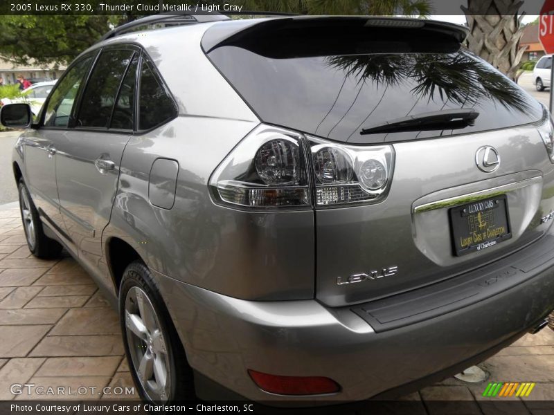 Thunder Cloud Metallic / Light Gray 2005 Lexus RX 330