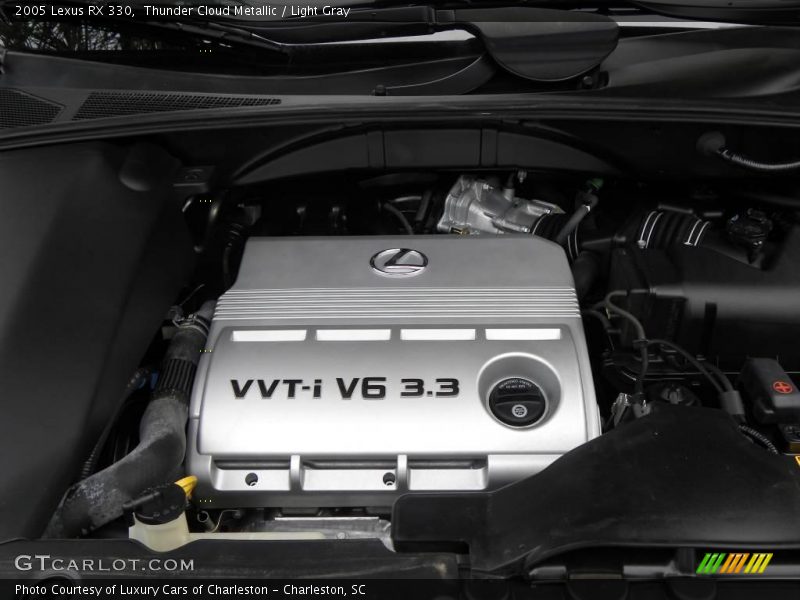 Thunder Cloud Metallic / Light Gray 2005 Lexus RX 330