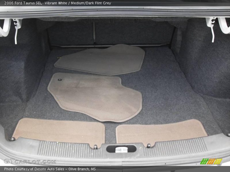 Vibrant White / Medium/Dark Flint Grey 2006 Ford Taurus SEL