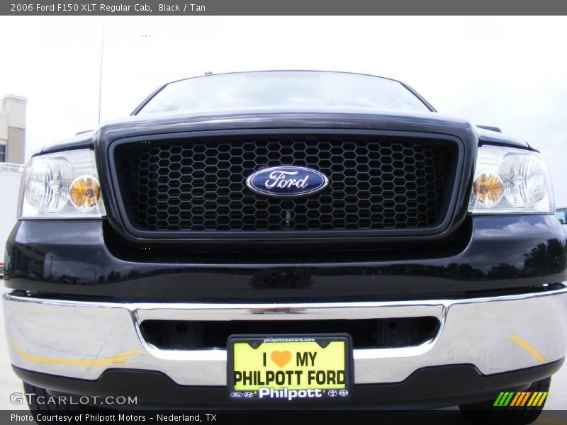 Black / Tan 2006 Ford F150 XLT Regular Cab