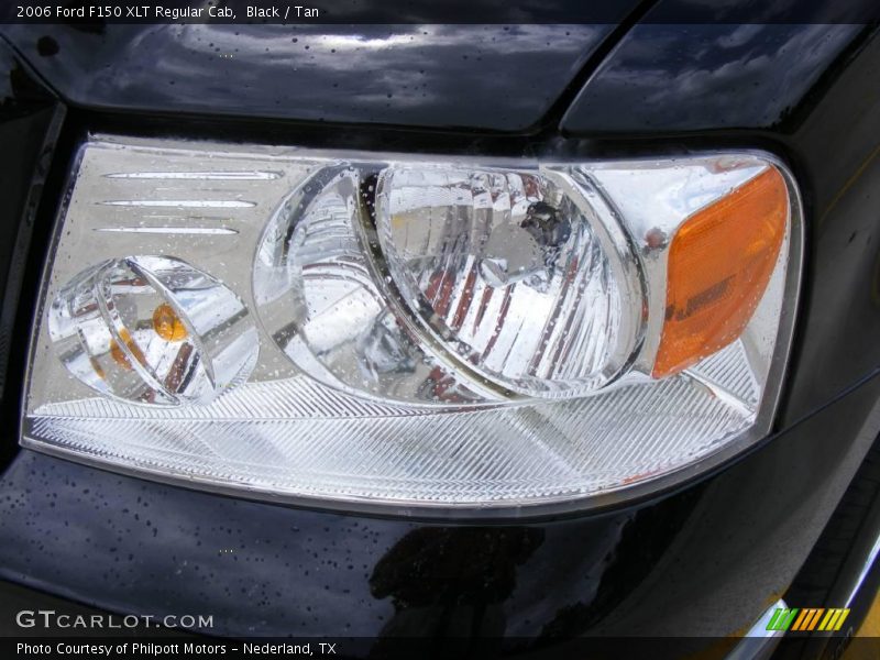 Black / Tan 2006 Ford F150 XLT Regular Cab