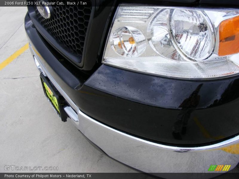 Black / Tan 2006 Ford F150 XLT Regular Cab