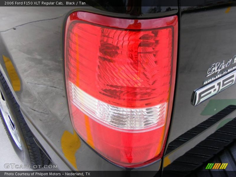 Black / Tan 2006 Ford F150 XLT Regular Cab